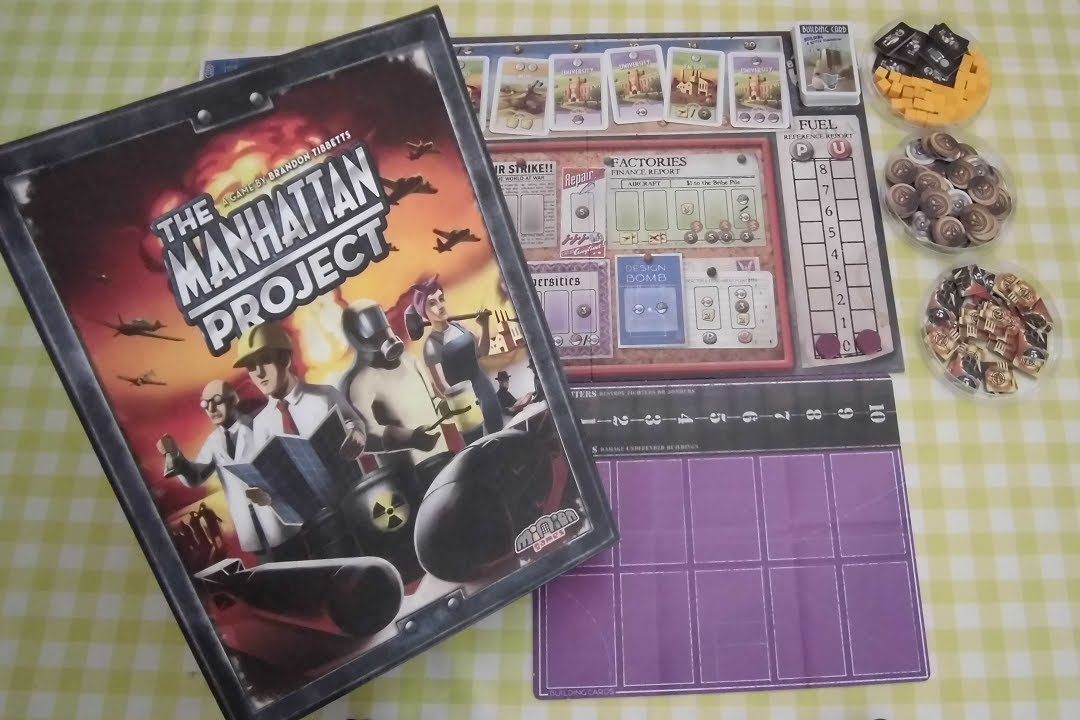 [BoardGame] The Manhattan Project: Tutorial y review personal