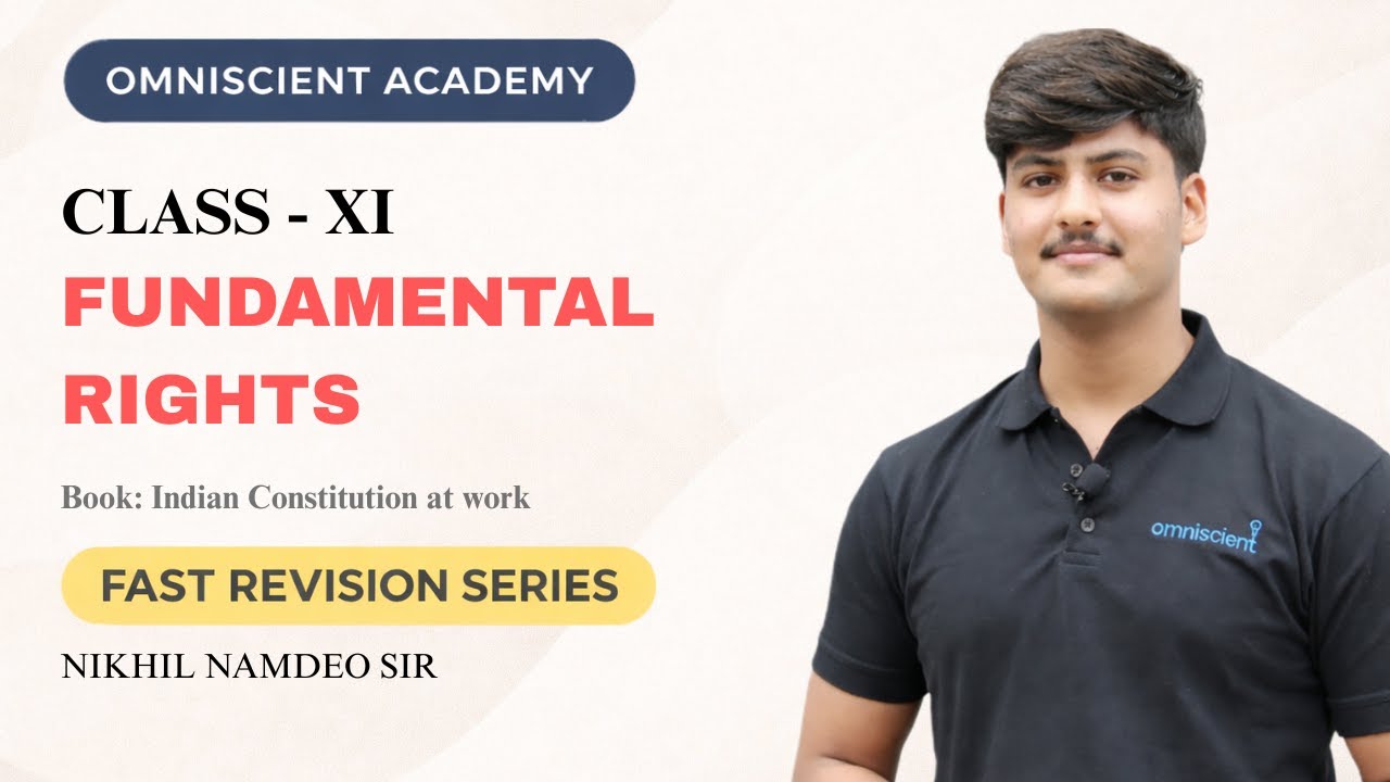 11th Political Science | Lec-2 | Fundamental Rights & DPSP's | By Nikhil Sir | #CBSEARTS #cbse2026