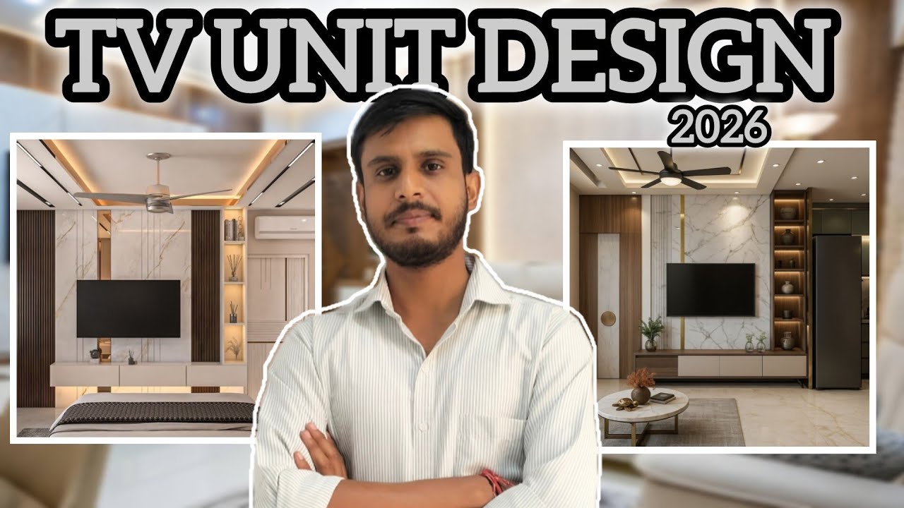 2026 TV Unit Design Trends 🔥 | Latest Modern TV Unit Ideas for New Homes