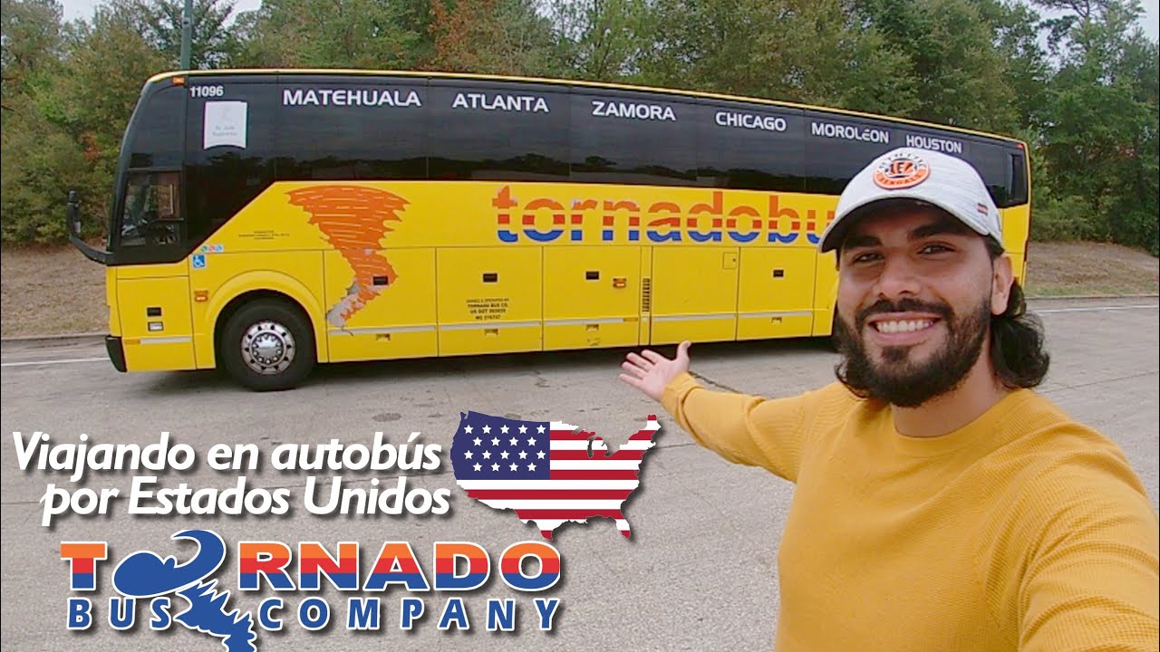 Así es viajar en autobús en Estados Unidos! | TORNADO BUS COMPANY | Review #74 Dallas A Houston
