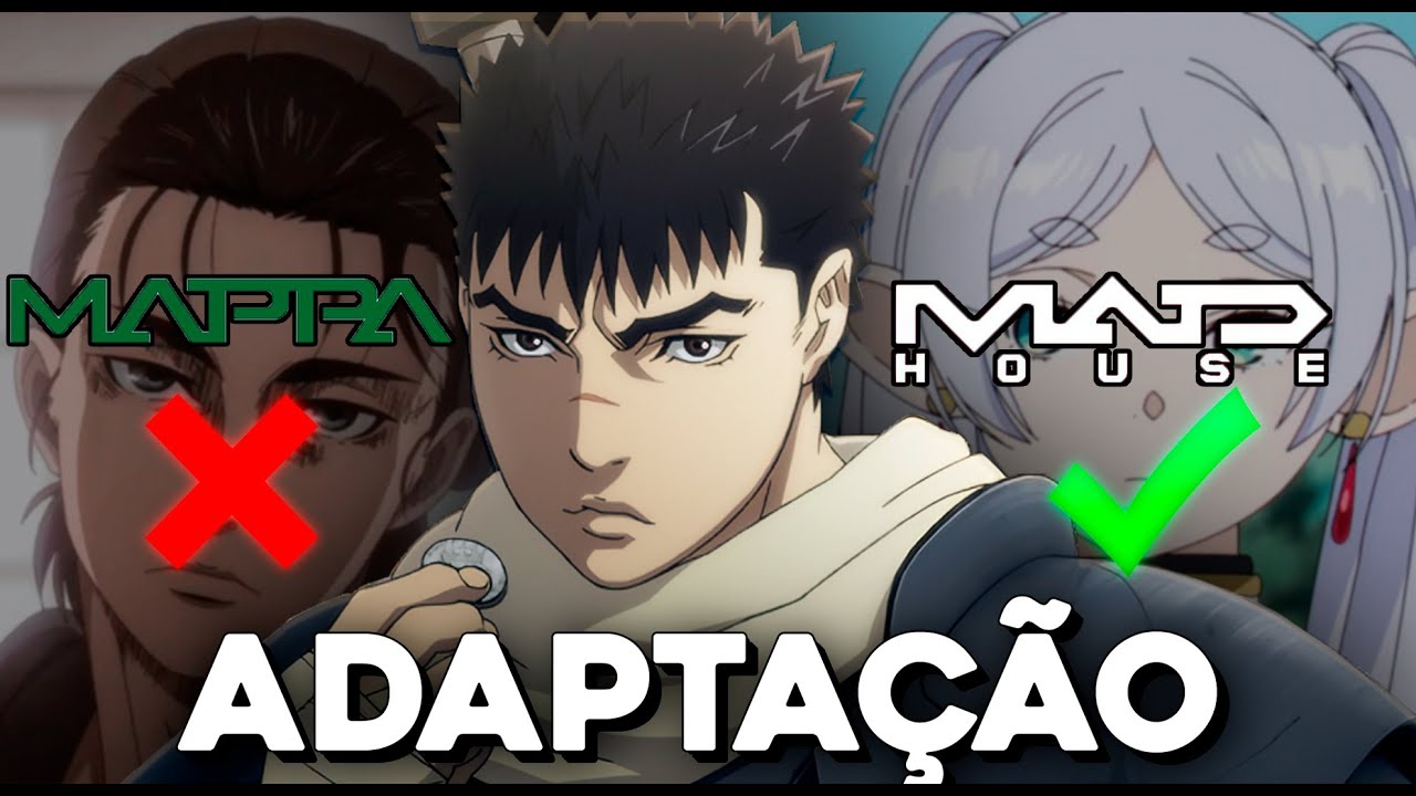 Qual o MELHOR stúdio para animar BERSERK??