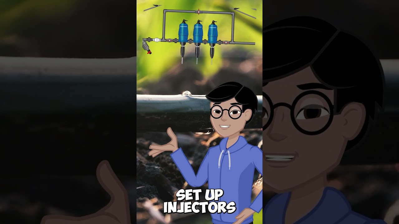 How Does a Fertigation System Work? 💧 Fertigation Explained in 60 Seconds 🌱