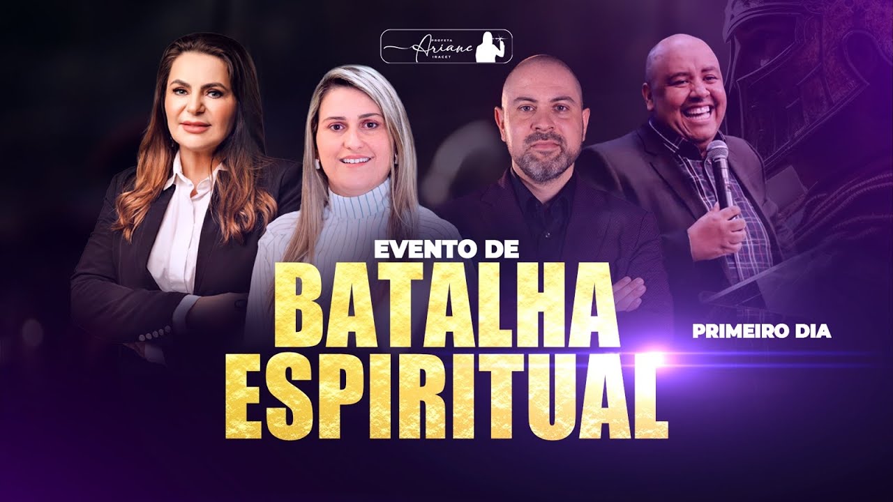 EVENTO PROFÉTICO DE CURA E LIBERTAÇÃO ( Ao vivo ) Primeiro Dia @arianeiracet