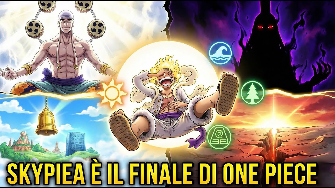 ONEPIECE  - Enel, Imu e la Fine di One Piece: Tutto Era Gi&agrave; Scritto a Skypiea