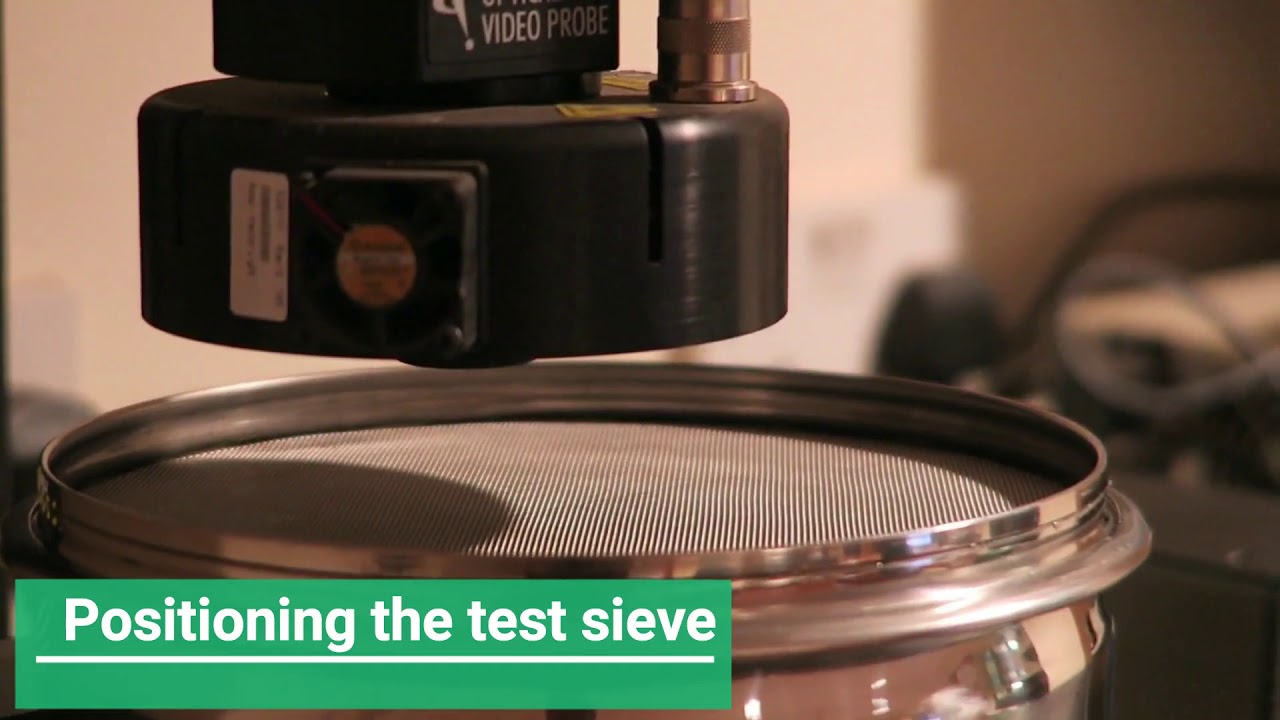 Glenammer Test Sieve Calibration