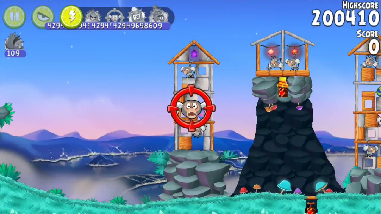 Angry Birds Rio Rocket Rumble Mighty Eagle 100%