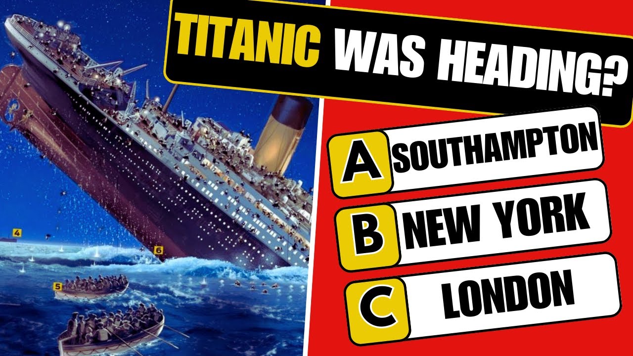 Titanic Quiz 🎬🛳️💙 30 Fun Questions About Titanic!