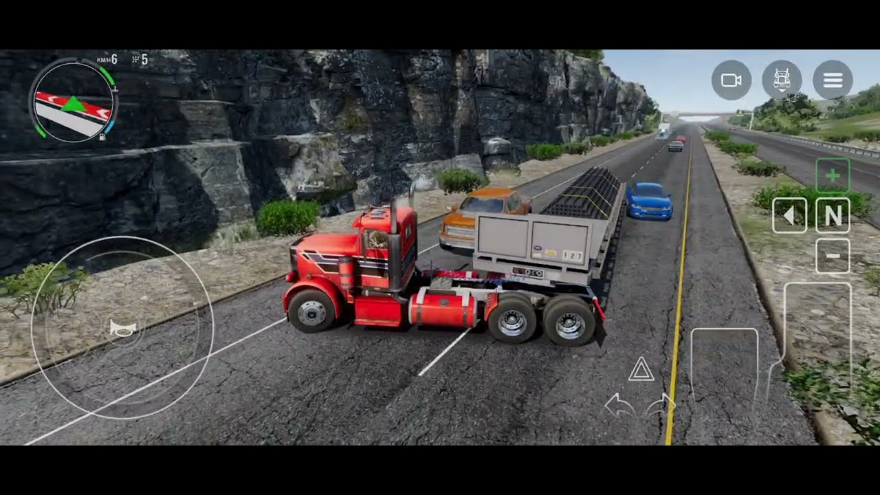 Truck Simulator Big Rigs big Long pipe s delivery 🚚