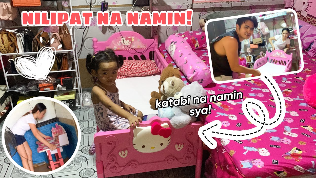 NILIPAT NAMIN ANG BED NYA! | Mar and Rizz