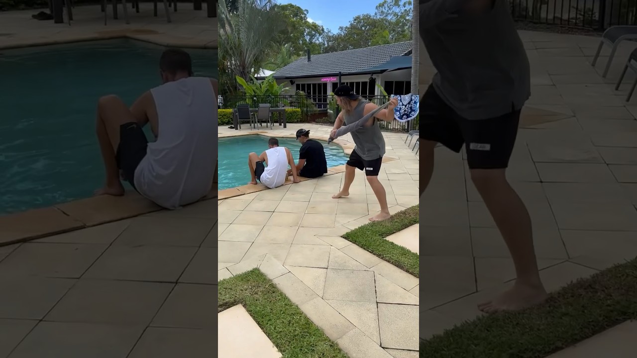 How to piss someone off using a Towel! 😂 #funny #shortsfeed #shorts
