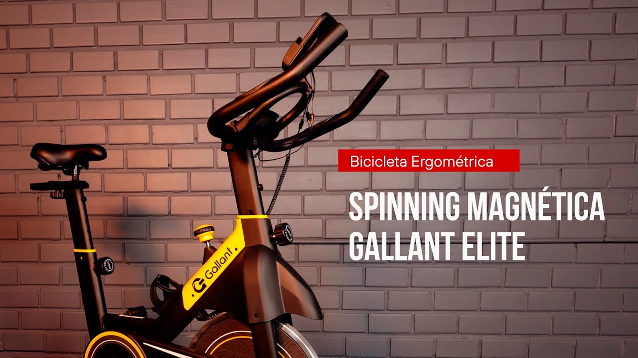 BICICLETA ERGOMETRICA SPINNING MAGN&Eacute;TICA GALLANT ELITE | Montagem/Manual (GSB13HMGA-PT)
