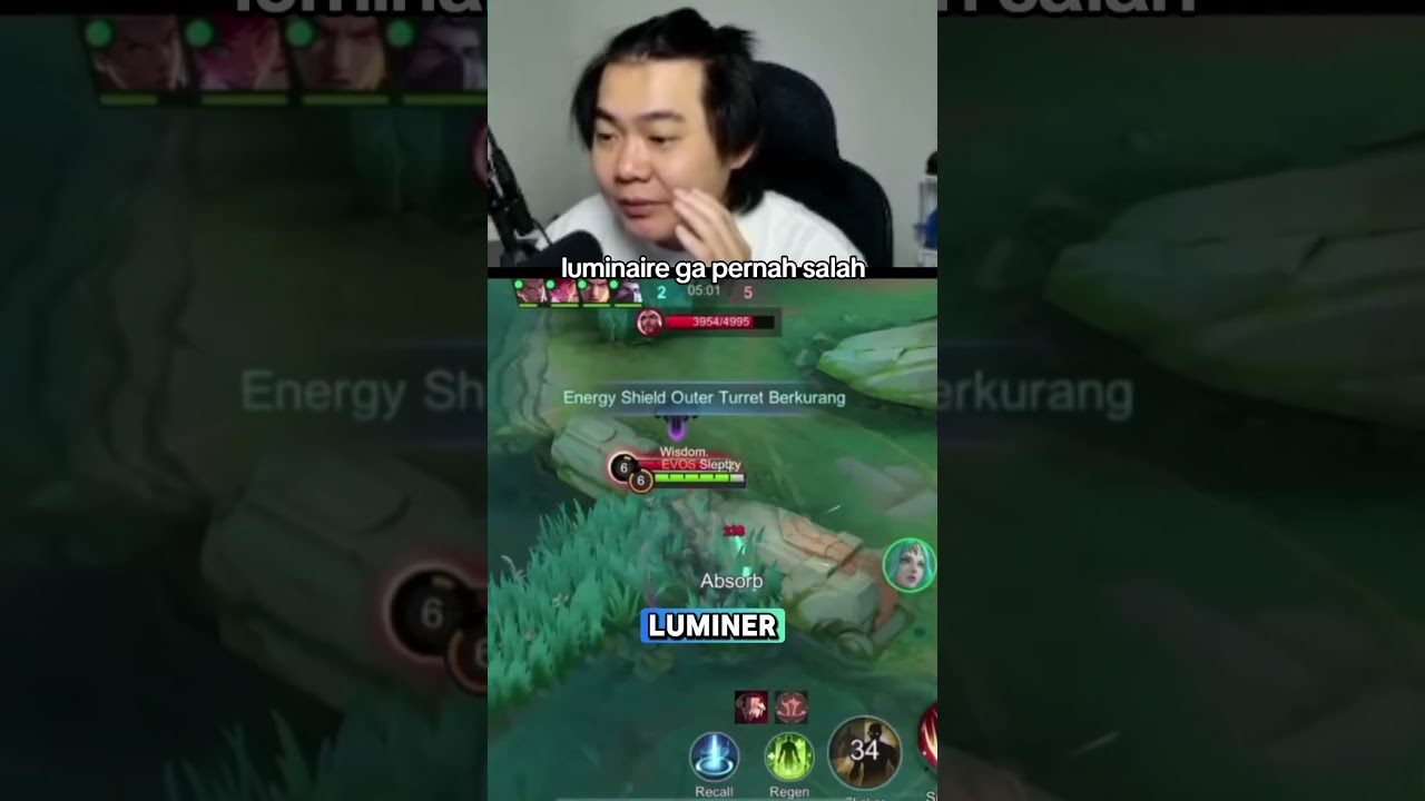 MENURUT EVOS AGE TENTANG LUMINAIRE GAK PERNAH SALAH