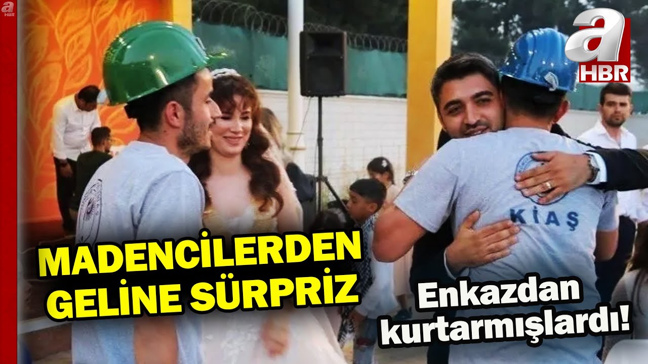 Madencilerden büyük sürpriz! Enkazdan kurtardıkları kadının düğününe katıldılar | A Haber