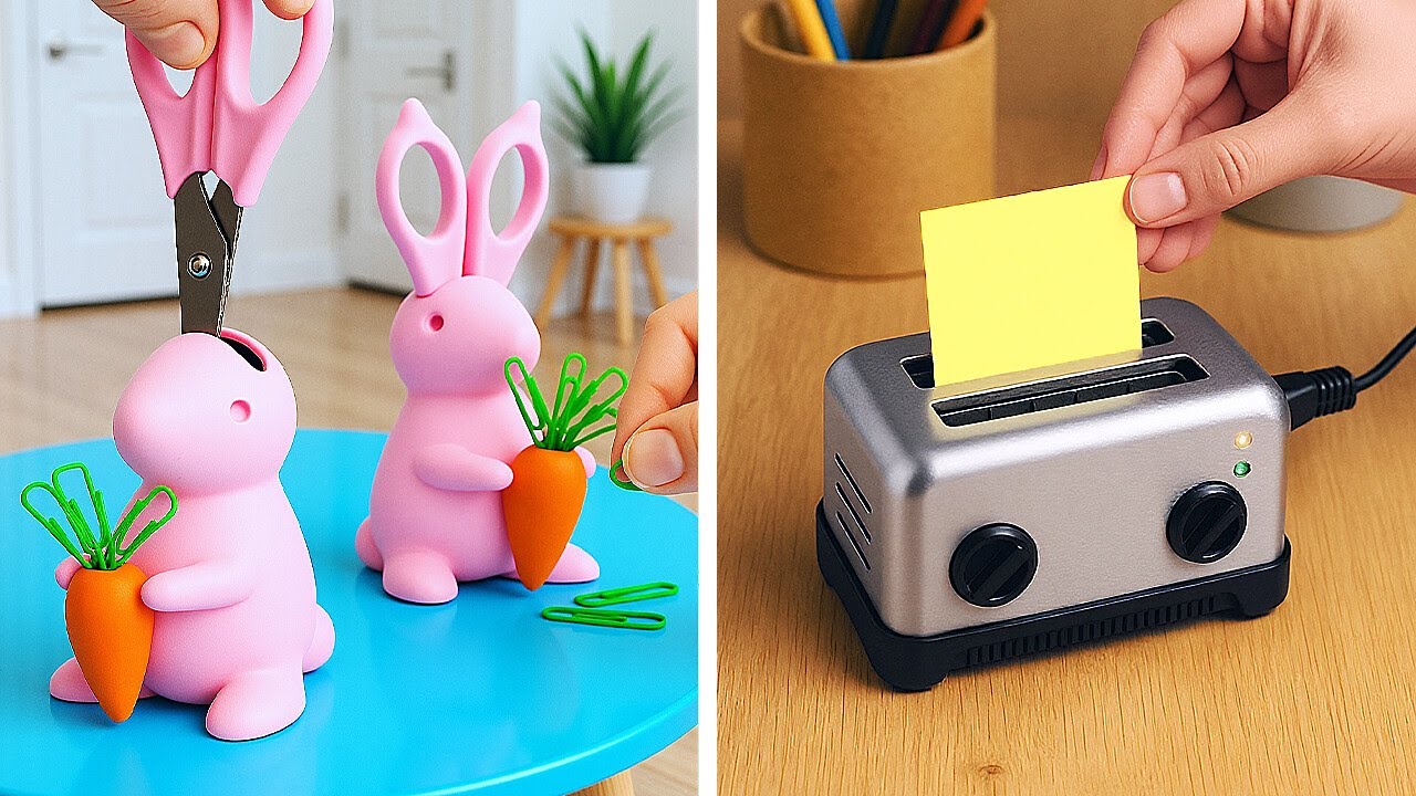 GADGETS INDISPENSÁVEIS NA ESCOLA! 🎒 E dicas inteligentes que você realmente vai usar! ✅