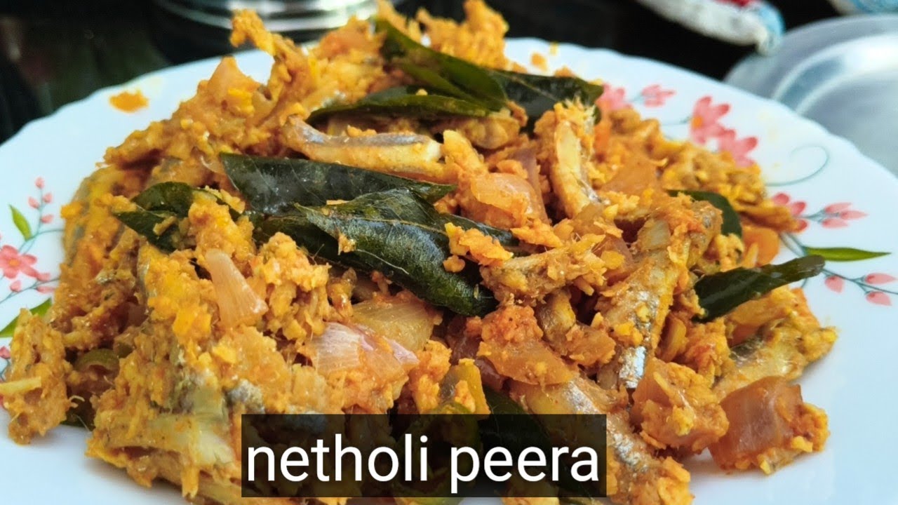 Netholi peera /thoran# Kerala style# Shilpa talkies#