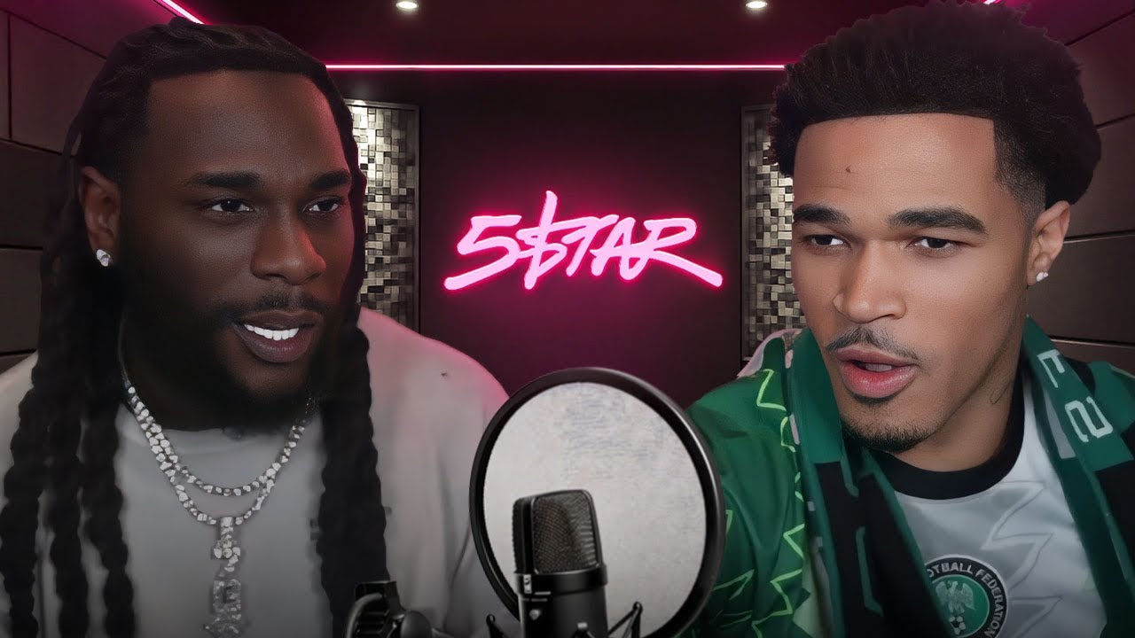 Burna Boy - In The Booth With Plaqueboymax