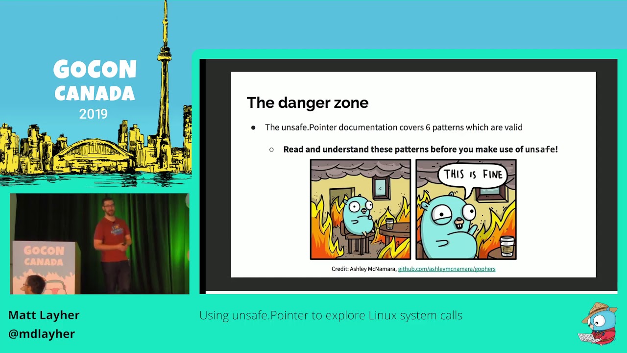 Using unsafe.Pointer to explore Linux system calls - Matt Layher