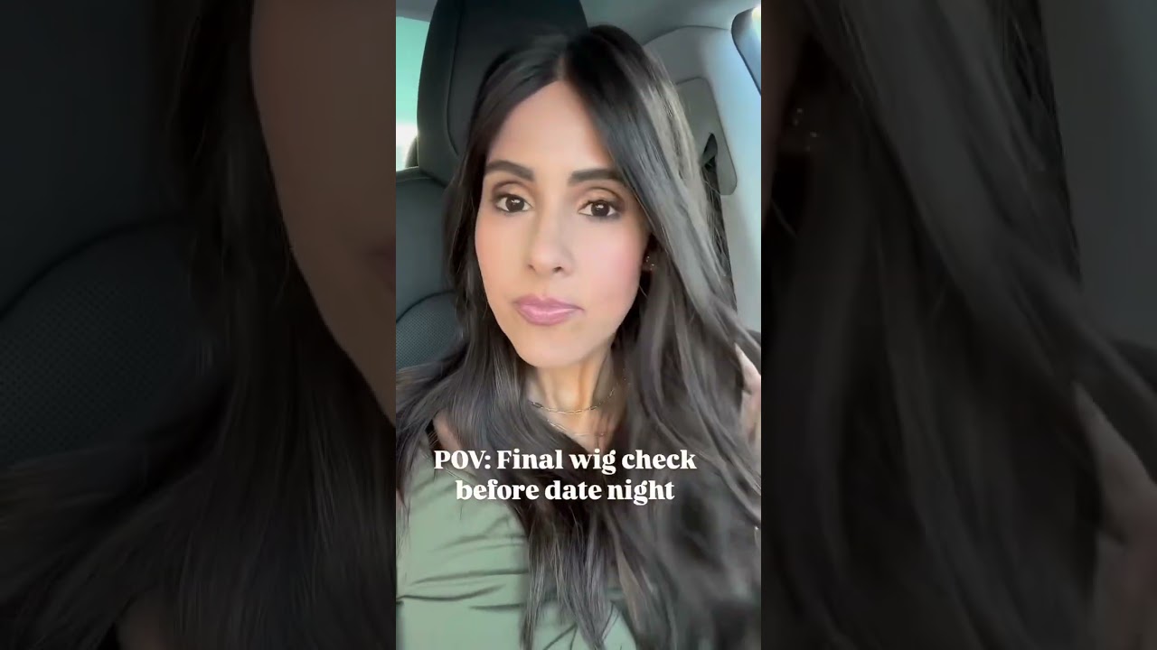 Date night wig check! 🩷 