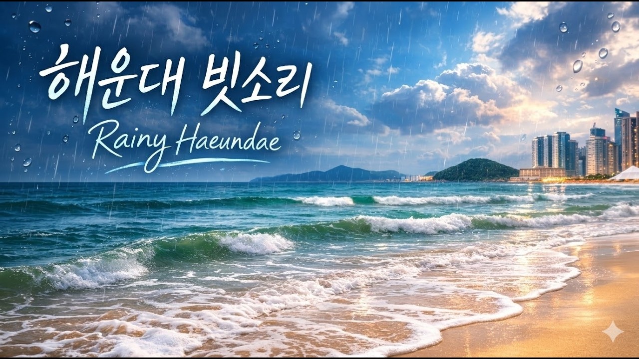 해운대 봄바다, 종일 너울거리다 海雲台、春の海。終日ゆらゆらと
