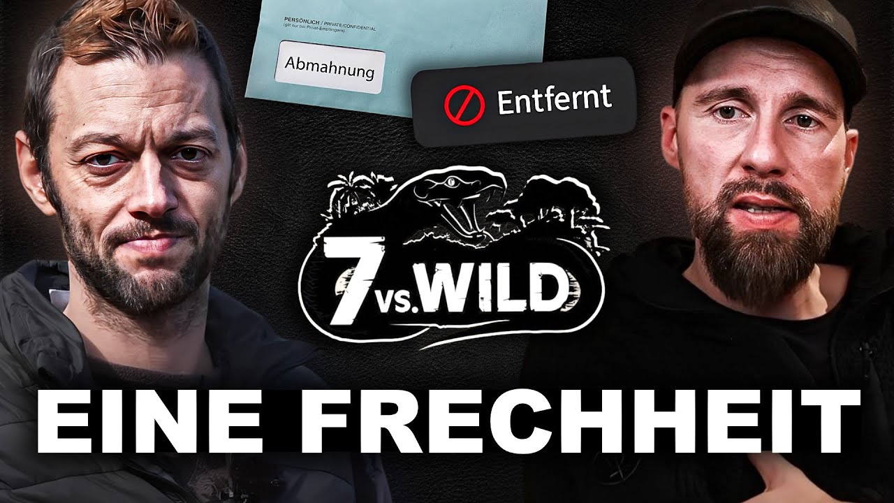 Abmahnung von 7 VS. WILD - STRIKE von JOE VOGEL & respektloses STATEMENT von ROBERT gegen mich