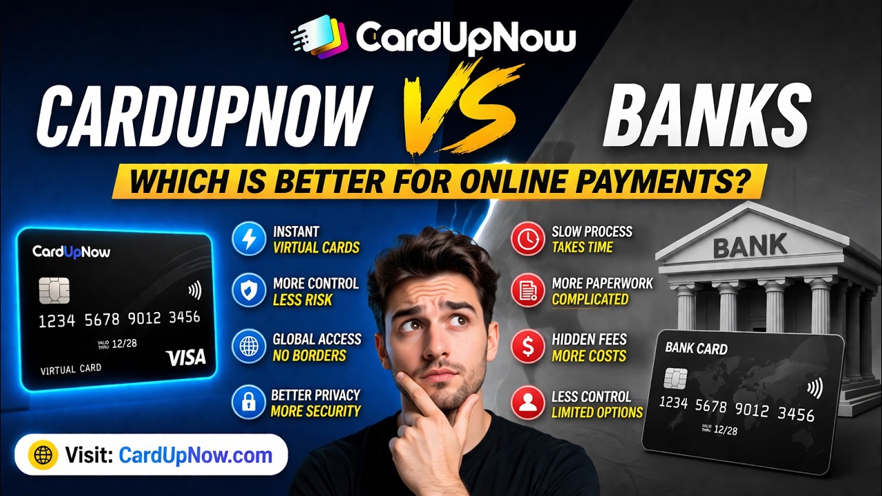 CardUpNow vs Banks: Which One Should You Use for Online Payments?
