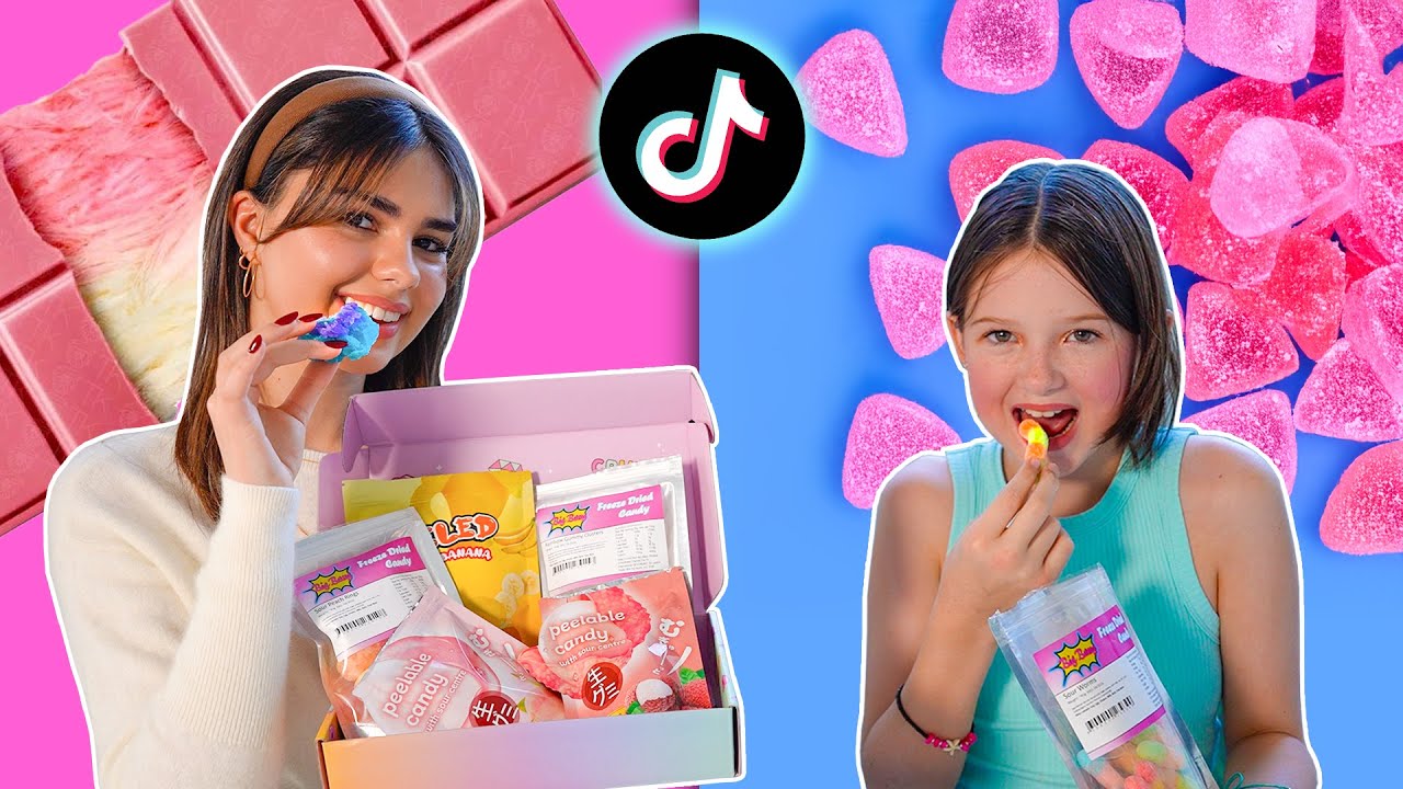 Trying VIRAL TikTok Snacks! 🍭