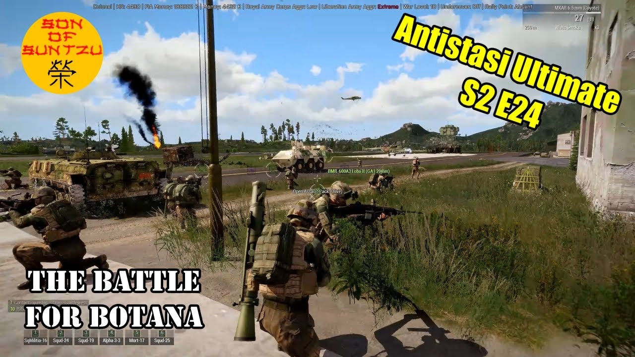 Antistasi Ultimate S2 E24 Fapovo Divide Shadows of Sahrani | The Battle for Botana