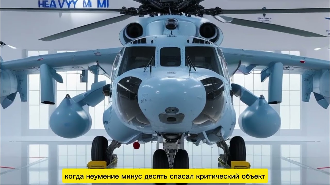 МИЛ Ми-10: Летающий КРАН СССР 😱 Вертолёт, Который Поднимал НЕВОЗМОЖНОЕ | Rus wheels