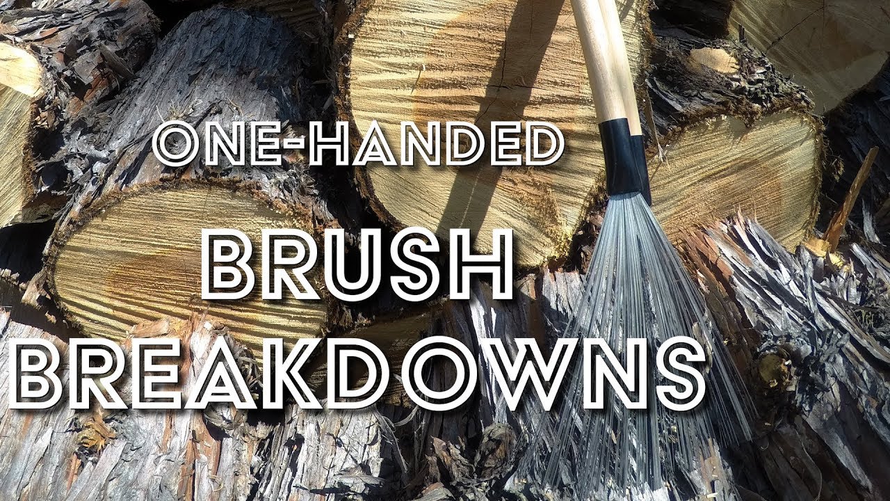 One Handed Brush Breakdown For Drummers: The Oregon Drum Project - Day 151