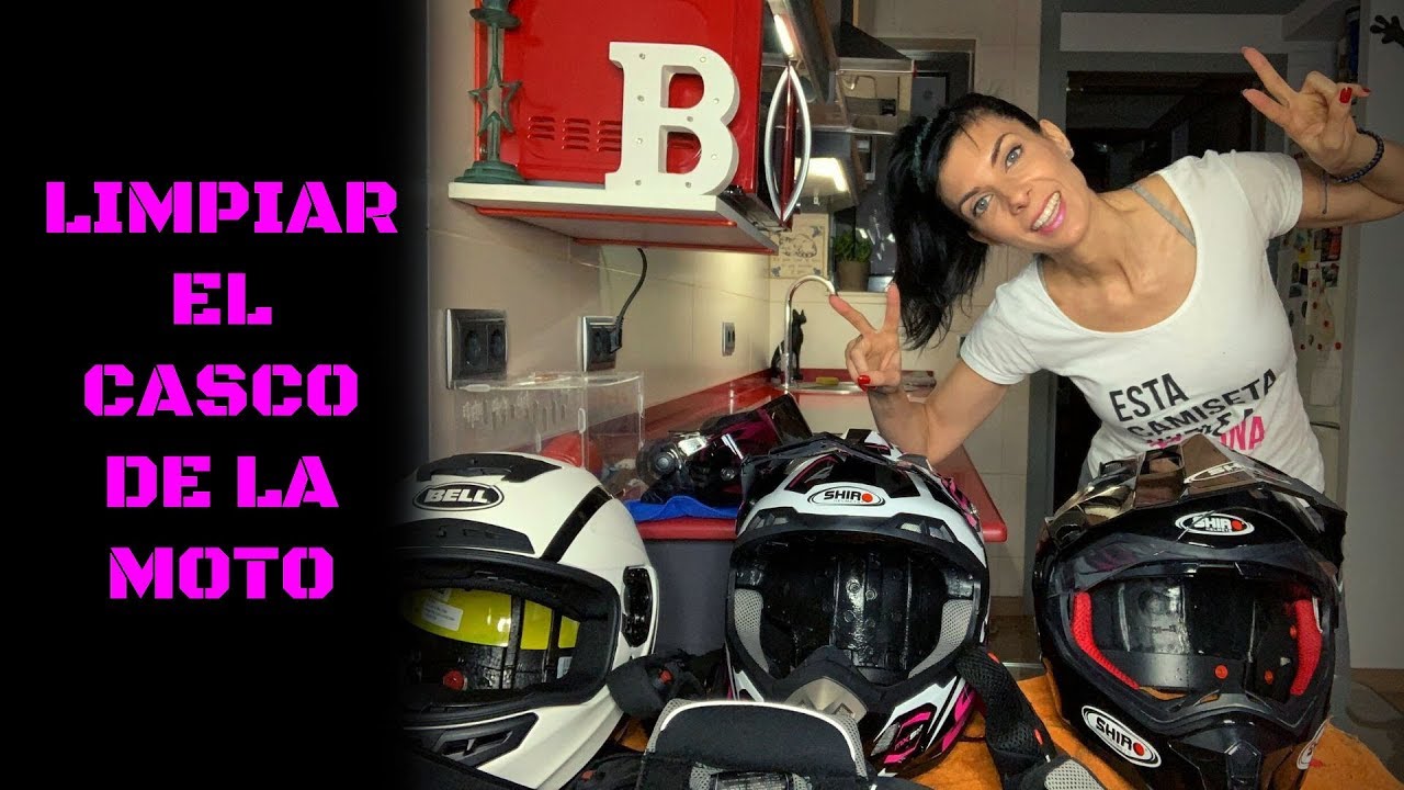 CÓMO  LIMPIAR TU CASCO EN PROFUNDIDAD!