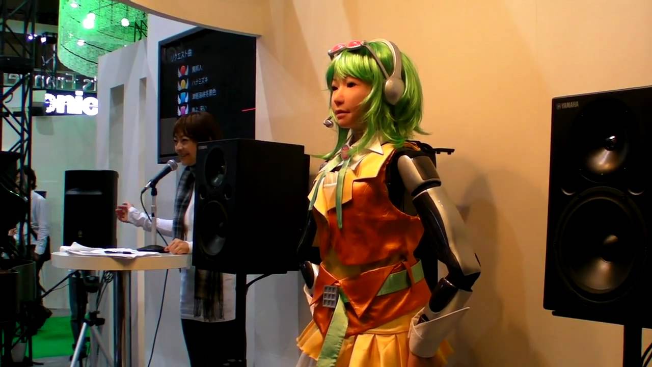 産総研ロボットHRP-4C 未夢（ミーム）その２ CEATEC Japan