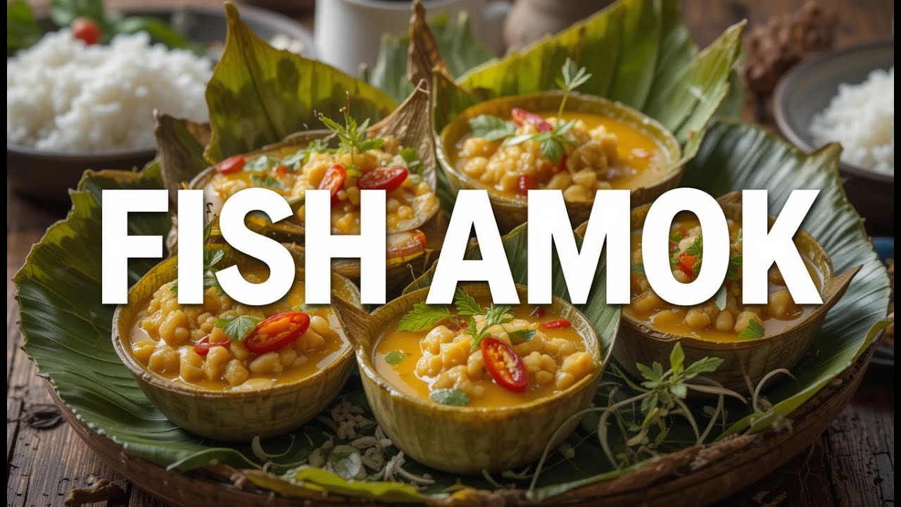 Fish Amok Recipe / How to Make Cambodia’s National Dish at Home
