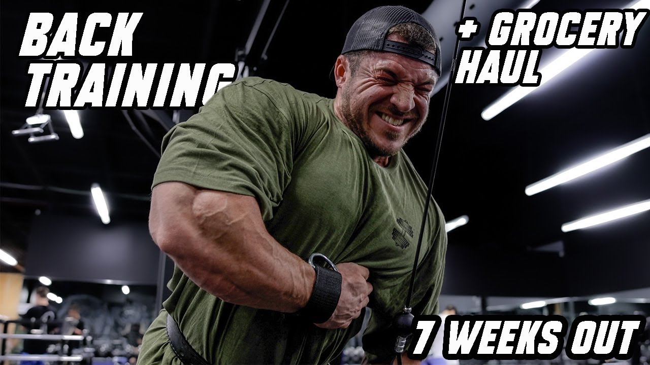 MY CURRENT PREP DIET + BACK TRAINING