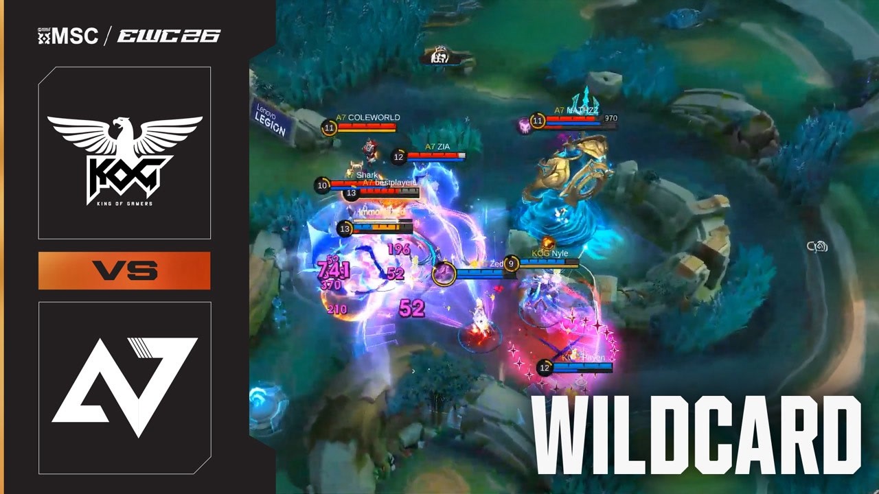 King of Gamers Club vs. Alpha7 North | MSC Wildcard at EWC 26 - HIGHLIGHTS