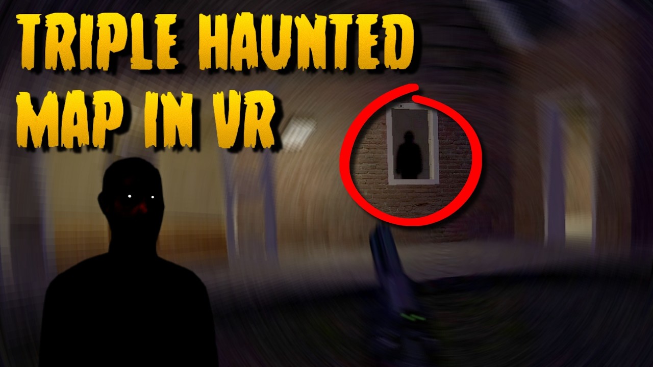 Being haunted by 3 different GHOSTS in gmod VR (Gm_Shambles)