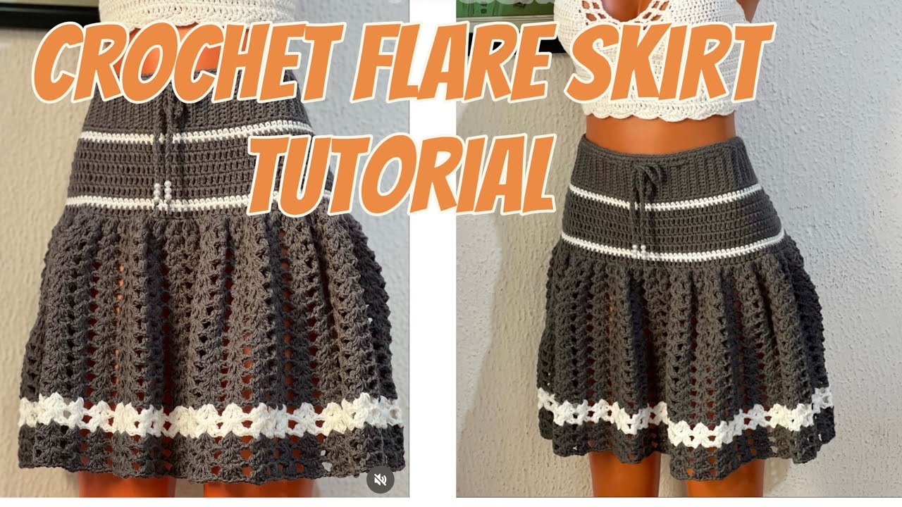 How to Crochet a Flare Skirt