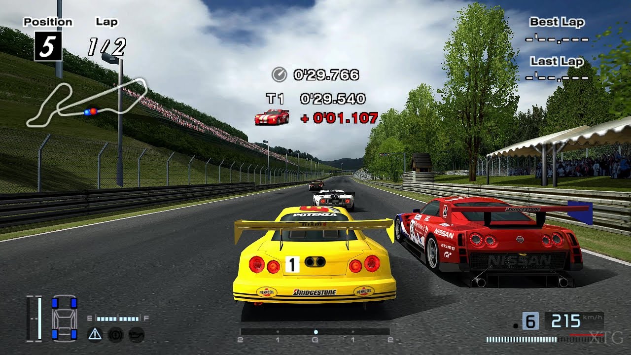 [#1518] Gran Turismo 4 - Nissan PENNZOIL Nismo GT-R (JGTC) '99 (HYBRiD) PS2 Gameplay HD