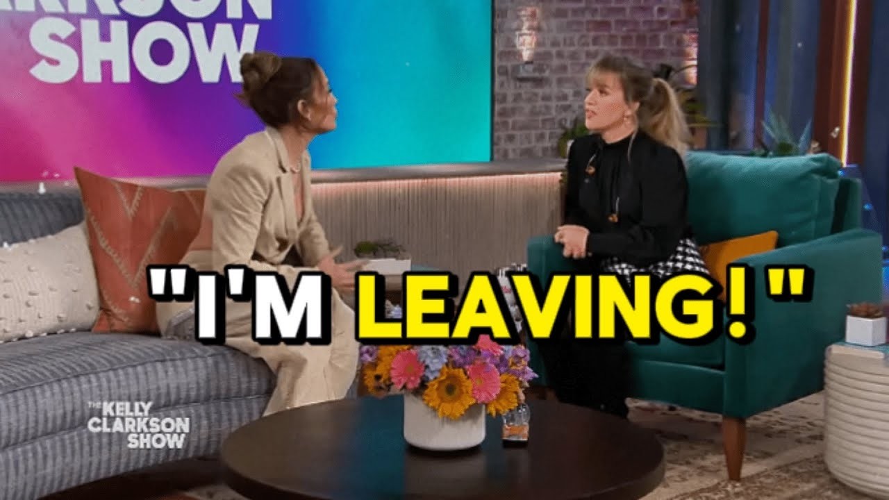 Jennifer Lopez Storms Off Kelly Clarkson's Show After Heated Clash.