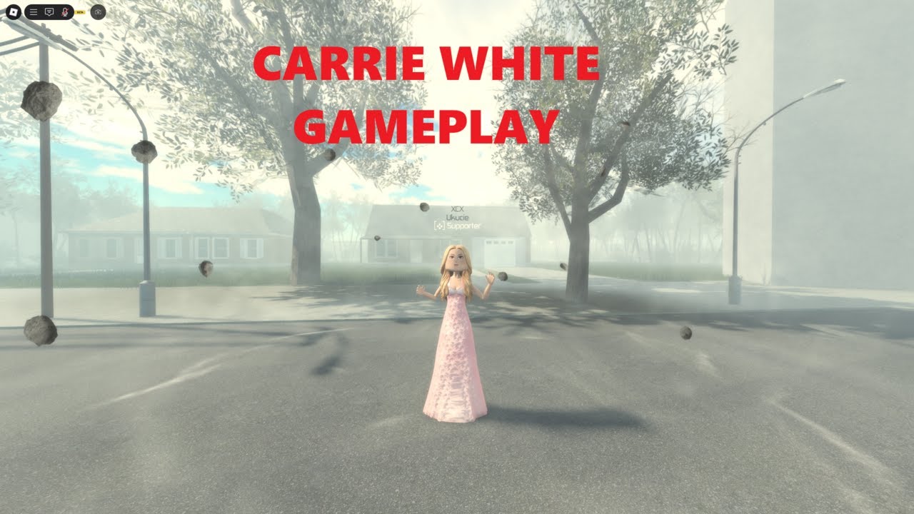 CARRIE WHITE GAMEPLAY IN ROTM | ROBLOX |