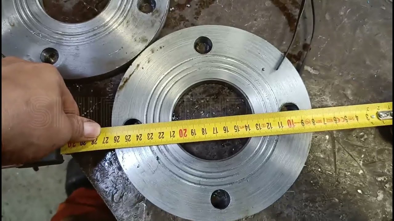 How to make a flange in an easy style