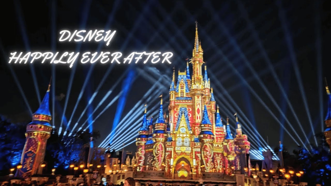 Disney's Happily Ever After - Magic Kingdom Fireworks 4K - ORLANDO FLORIDA