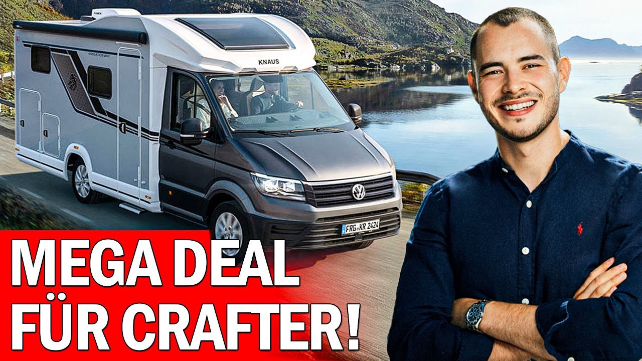 Luxus Camping mit dem neuen VW Crafter Wohnmobil | Knaus Van Wave 640 MEG | Roomtour Spezial