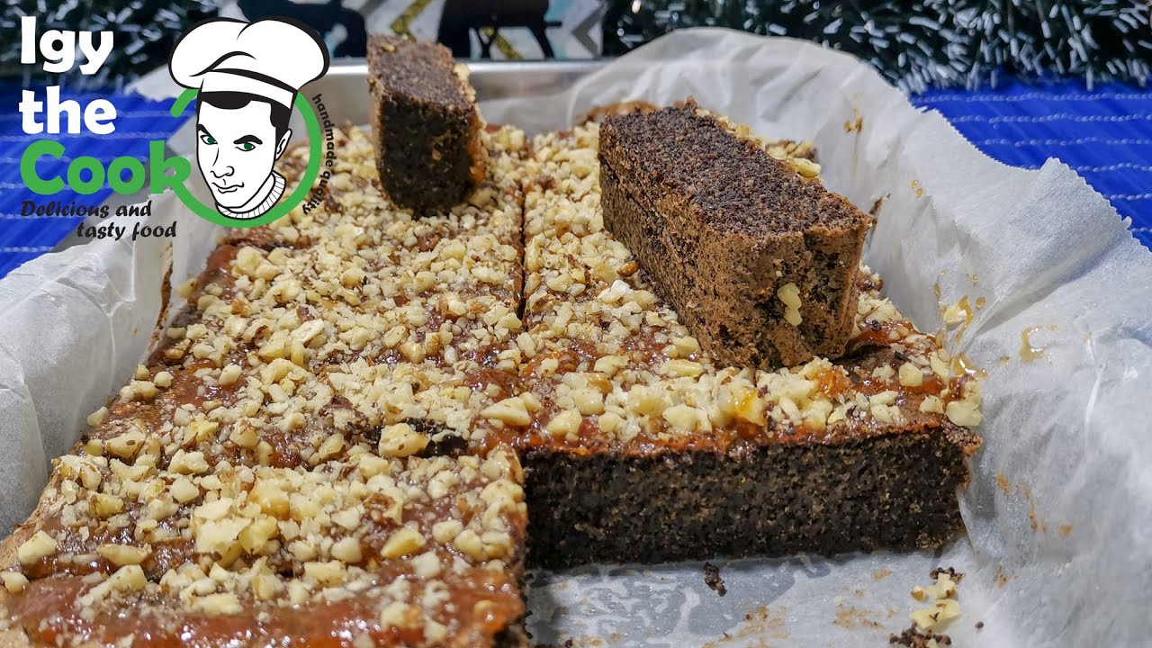 БЫСТРЫЙ МАКОВЫЙ ТОРТ