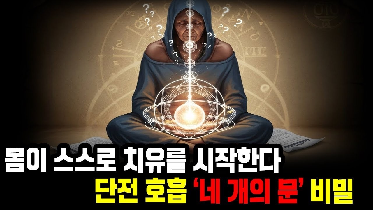몸이 스스로 치유를 시작한다단전 호흡 네 개의 문 비밀ㅣ단전호흡ㅣ신비한 지식