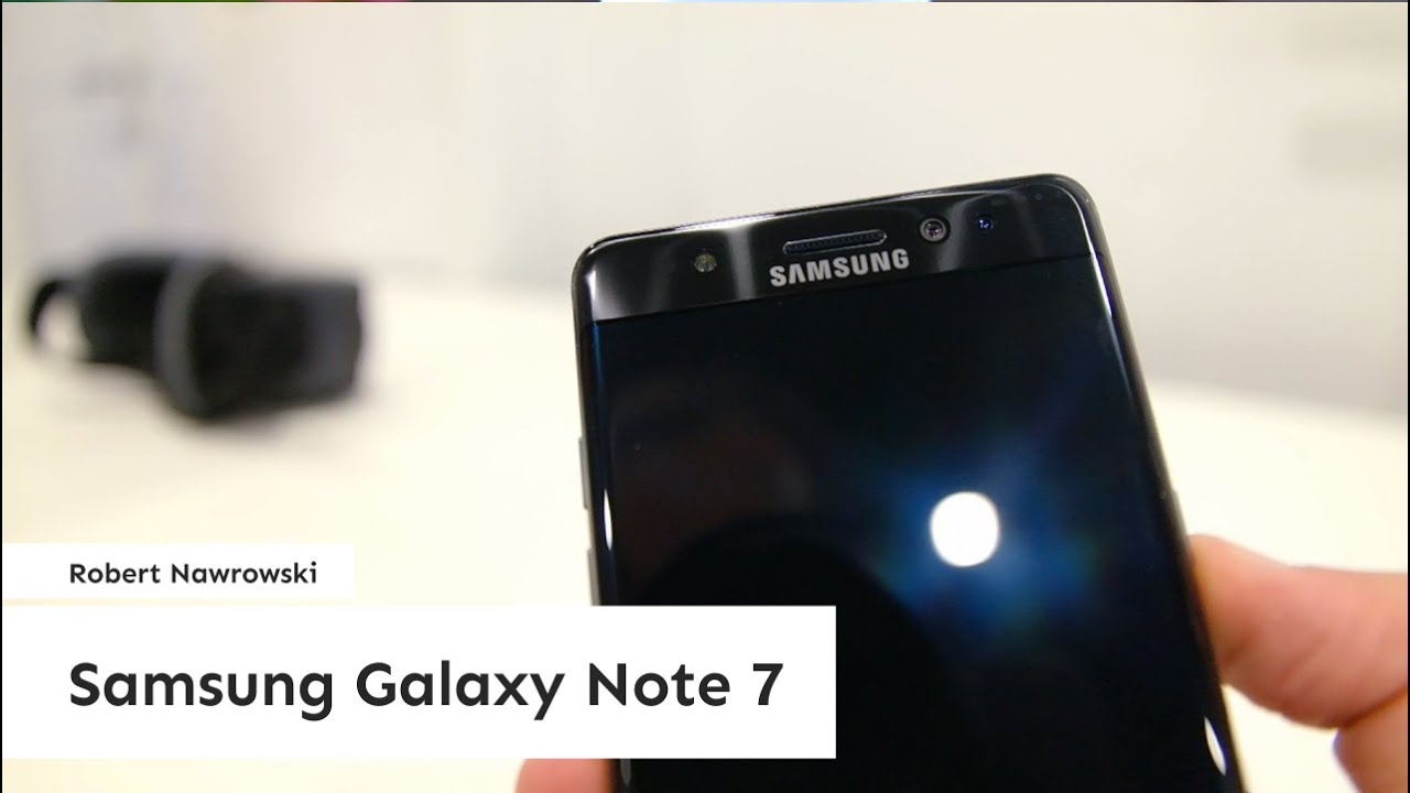 Samsung Galaxy Note 7 Przegląd funkcji | Robert Nawrowski