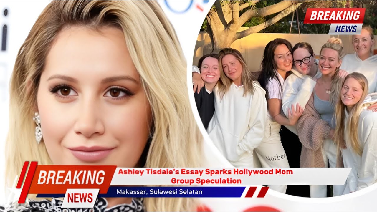 Ashley Tisdale's Essay Sparks Hollywood Mom Group Speculation