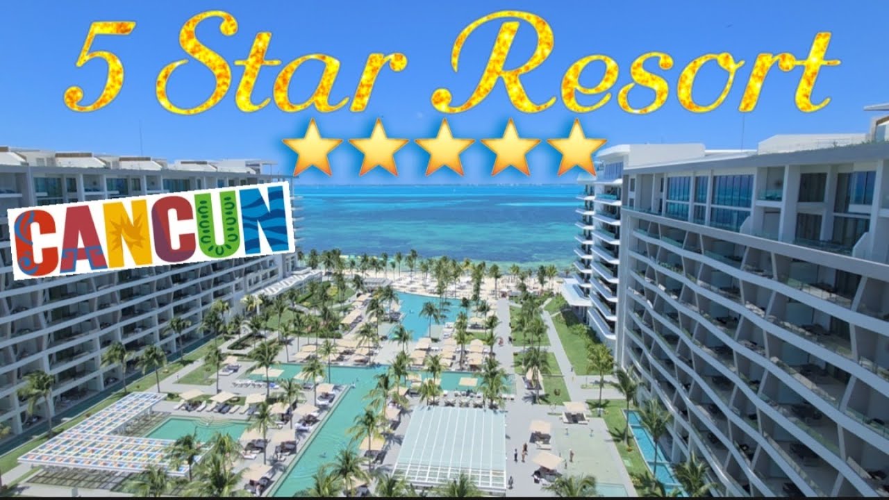 CANCUN: Garza Blanca ⭐ 5 Star Beach Resort 2025 Family Trip 4K