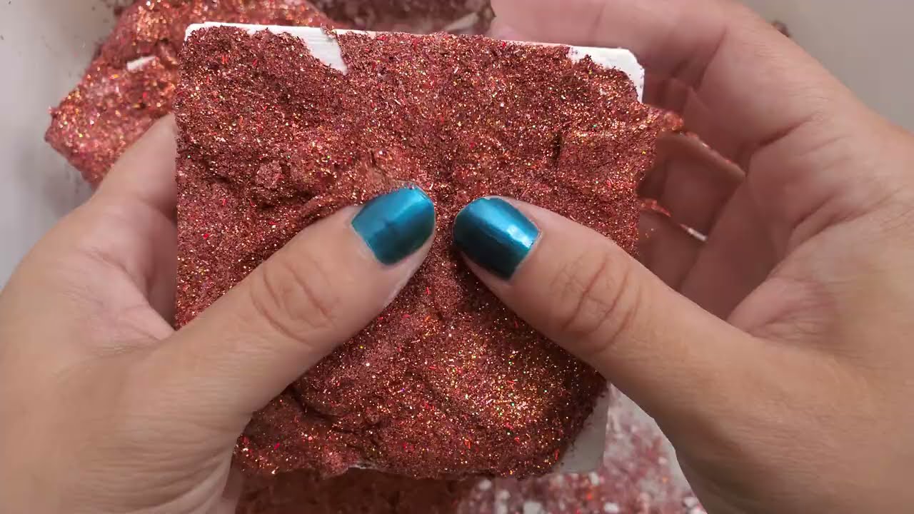 Glitter Paste Collab with @soundsleep. asmr