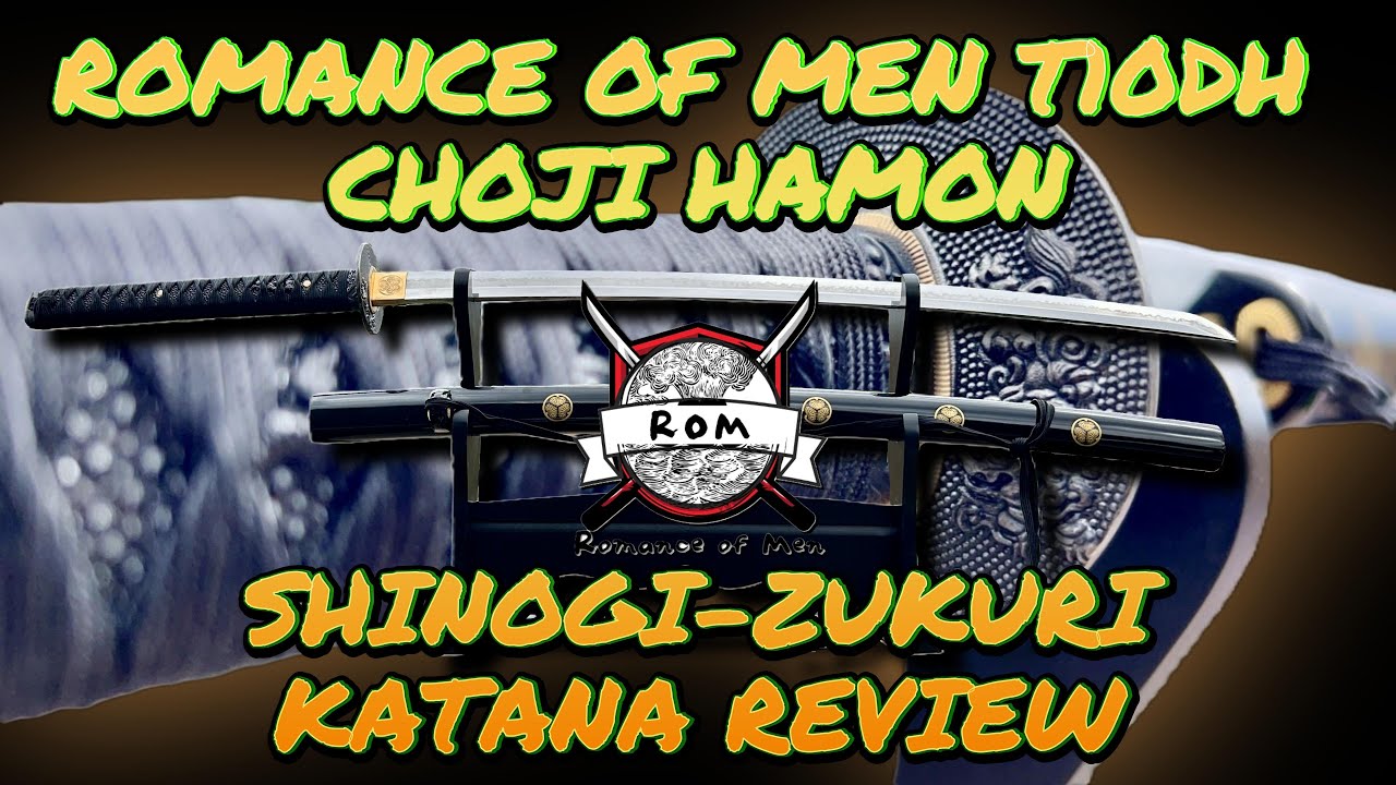 Romance of Men Custom T10DH Choji Hamon Shinogi Zukuri Katana Review: Is Custom Always Better?