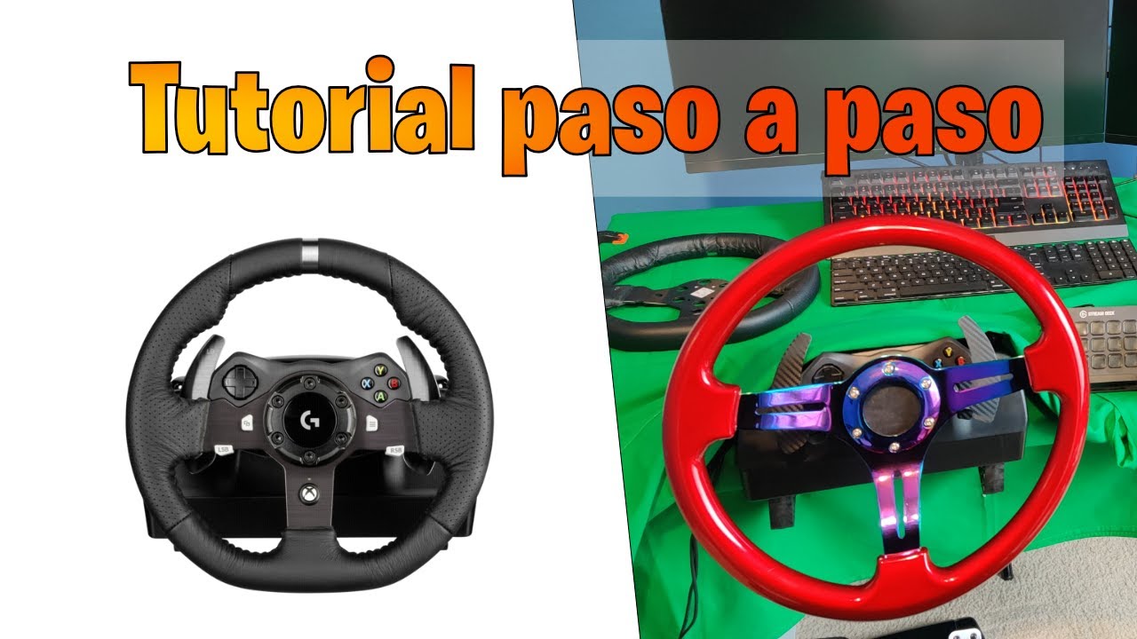 Logitech G920 - Cambio de volante + Quick release
